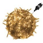 LED fényfüzér meleg fehér 10m (100 LED)